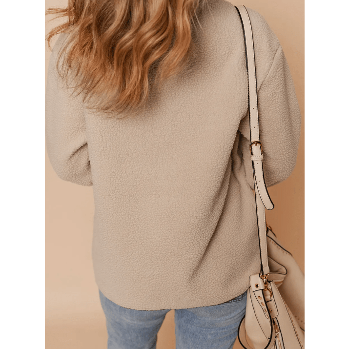 Hayven Toggle Button Teddy Coat