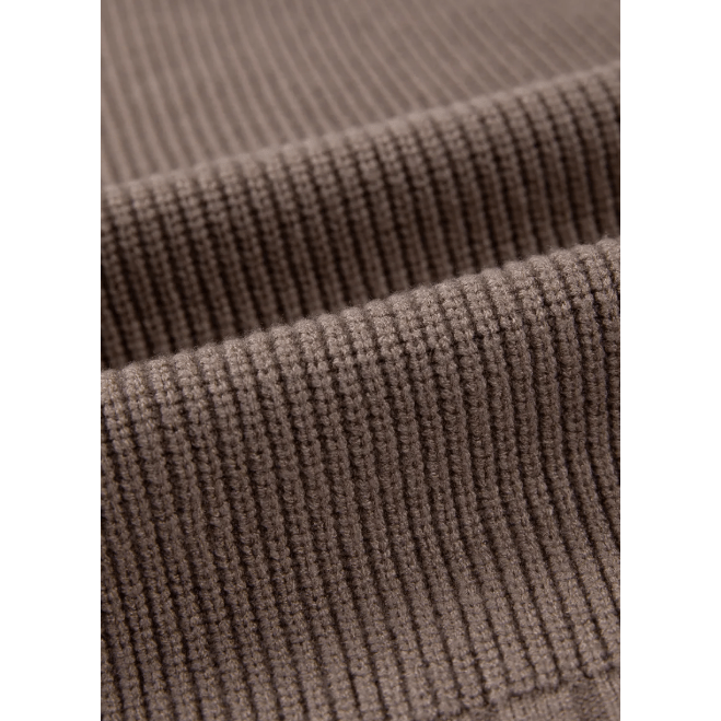 Charlee Mixed Texture Knit Button V Neck Sweater Cardigan