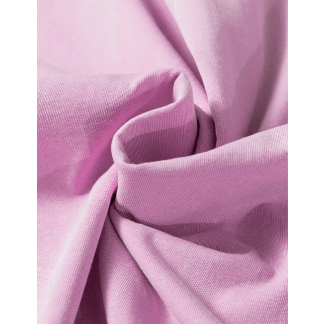 Anna Beth Mineral Wash Drop Shoulder Raw Edge Loose Tee