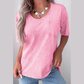 Sandi Sachet Pink Cotton Mineral Wash T Shirt