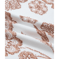 Margot Brown Thumbhole Long Sleeve Floral Print Mesh Top