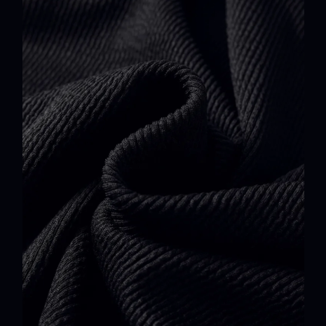 Carys Black Contrast Leopard Ruffled Short Sleeve Ribbed Knit Top