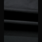 Petrina Black Short Puff Sleeve Contrast Embroidered Detail V Neck Blouse
