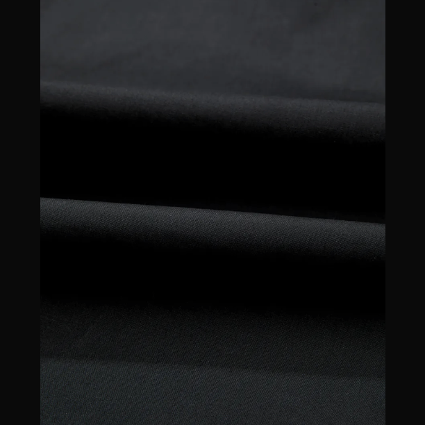 Petrina Black Short Puff Sleeve Contrast Embroidered Detail V Neck Blouse