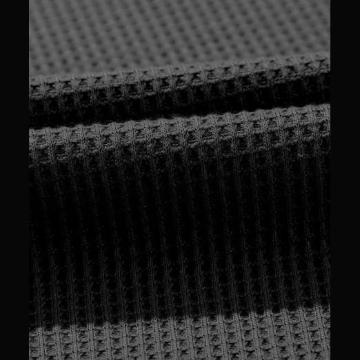 Neena Black Waffle Sleeveless U Neck Buttons Romper With Pockets