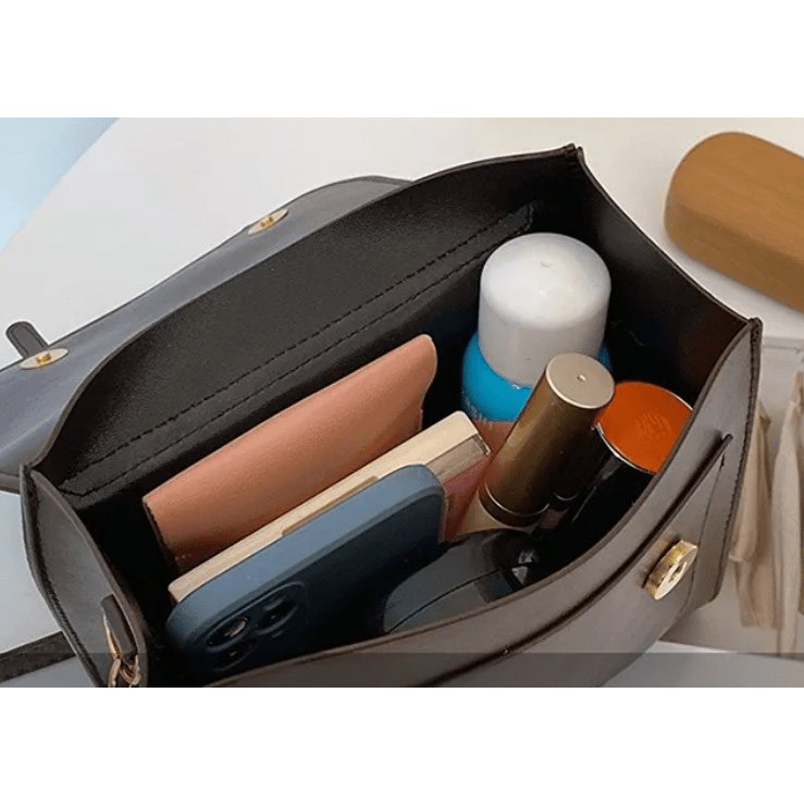 Dark Brown Convertible Street‑Style Backpack