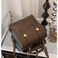 Dark Brown Convertible Street‑Style Backpack