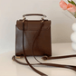 Dark Brown Convertible Street‑Style Backpack