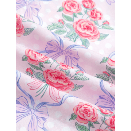 RTS Floral Collared Ruffled Half Sleeve Shirt