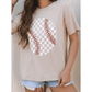 Checkered Baseball Graphic Tee