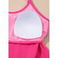 Gilly Tie Shoulder Floral Print Cute Tankini Set