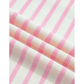 Rena Pink Stripe Ruffled Short Sleeve Patchwork Blouse