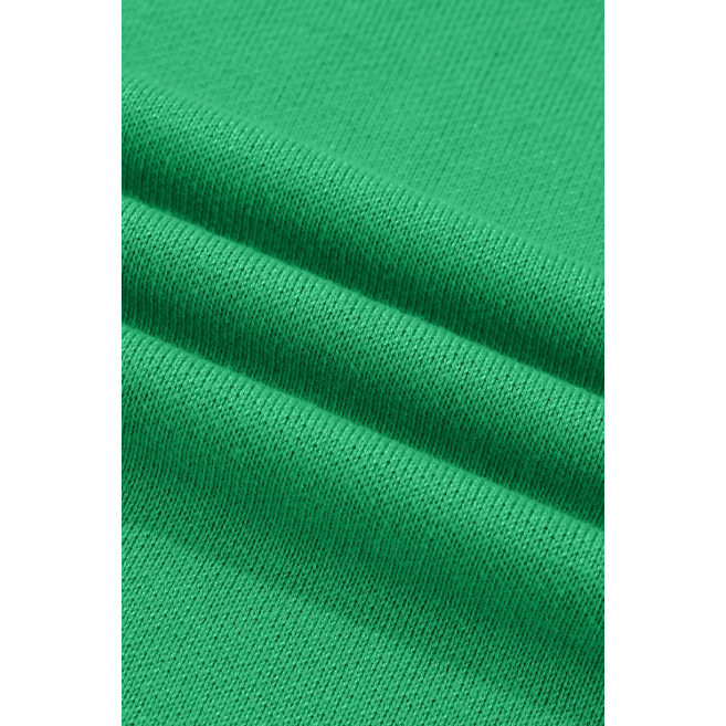 Elsbeth Bright Green Side Button Round Neck Knit Sleeveless Sweater