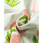 Emerie Wild Flower Print V Neck 3/4 Sleeve Blouse