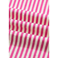Terri Stripe Shirred Yoke Ruffled Short Sleeve Blouse