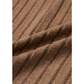 Jora Brown Slim Ribbed Mineral Wash Tank Top