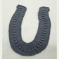 White Crochet Horseshoe Short Sleeve Knit Sweater