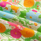 RTS Green Floral Print V Neck Short Puff Sleeve Cotton Maxi Dress