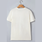 White Fish Print Short Sleeve Round Neck T Shirt