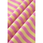 Beckah Pink Stripe Loose Short Sleeve Top and Skirt Set