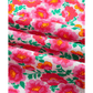 SALE!!!  Jabez Pink Floral Print V Neck Patchwork Short Bubble Sleeve Mini Dress