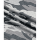 Raelynne Green Retro Camouflage Print Raw Edge V Neck Tee