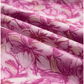 Britta Purple Ribbed V Neck Tank Floral Contrast Patchwork Long Dress