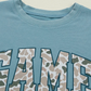 SALE!!!  Stone Blue Camo GAME DAY Graphic T Shirt