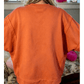 Halloween Witchy Plaid Slogan Embroidered Patch Tunic Sweatshirt