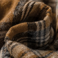 Prinny Brown Retro Plaid Long Sleeve Button Down Shirt