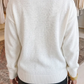 Noelle Wild Mallard Drop Shoulder Round Neck Long Sleeve Pullover Sweater