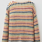 Jeneva Dotty Pattern Knit Button Front V Neck Sweater Cardigan
