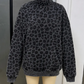 Deany Charcoal Wild Comfort Leopard Sweatshirt