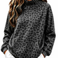 Deany Charcoal Wild Comfort Leopard Sweatshirt
