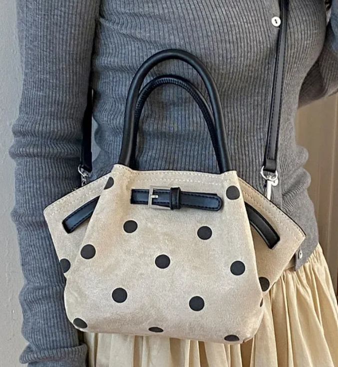 Anamarie Dot Luxe Mini Tote - 4 Colors