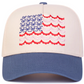 Flag Embroidered Baseball Cap - 3 Colors