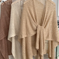 Knit Open Shawl - 3 Colors