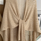 Knit Open Shawl - 3 Colors