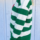 Green Holly Jolly Letter Embroidered Pullover Sweatshirt