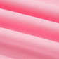Agnes Pink Piping Trim Long Sporty Pullover Drawstring Elastic Waist Shorts Set