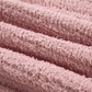 Vivien Light Pink Open Front Soft Fuzzy Ribbed Sweater Cardigan