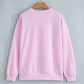 Jesus Saves Pink Patchwork Stars Plaid Unique Floral Letters Baggy Sweatshirt