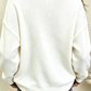 Jolena Pumpkin Pattern Casual Pullover Sweater