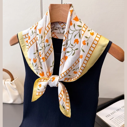 Floral Neck Scarf - 4 Colors