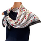 Floral Neck Scarf - 4 Colors