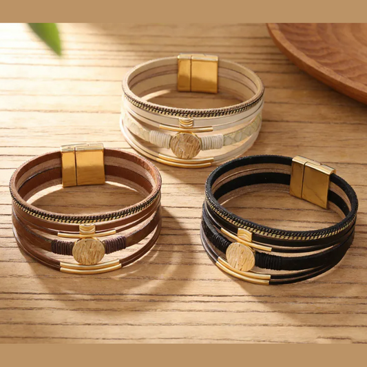 Multi‑Layer Wrap Bracelet - 3 Colors