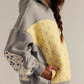 Amberly Quilted Patchwork Artisan Hoodie