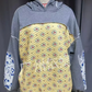 Amberly Quilted Patchwork Artisan Hoodie