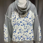 Amberly Quilted Patchwork Artisan Hoodie