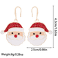 Santa Claus Drop Earrings